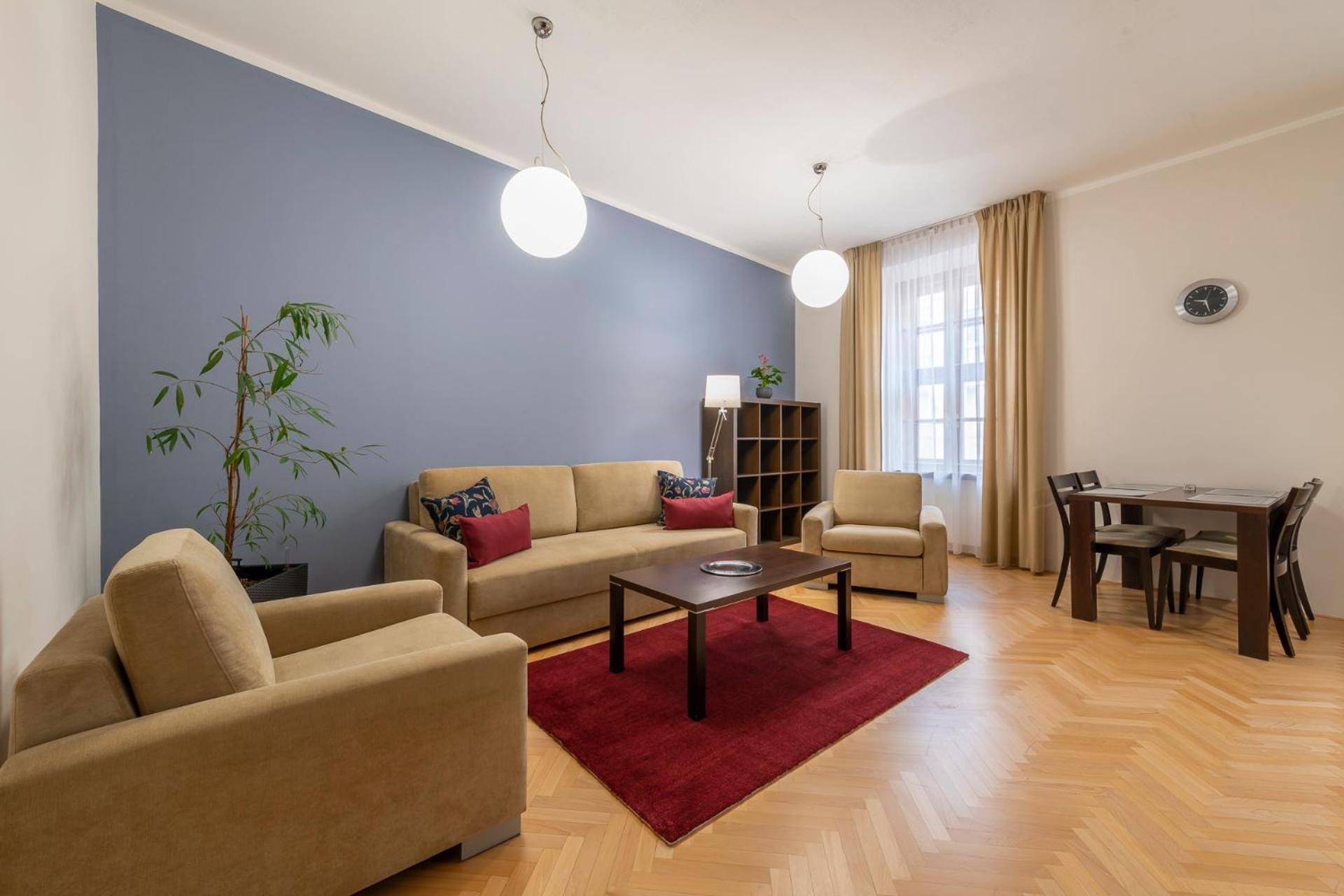 Aparthotel Rezidence Ostrovni Praga Pokój zdjęcie