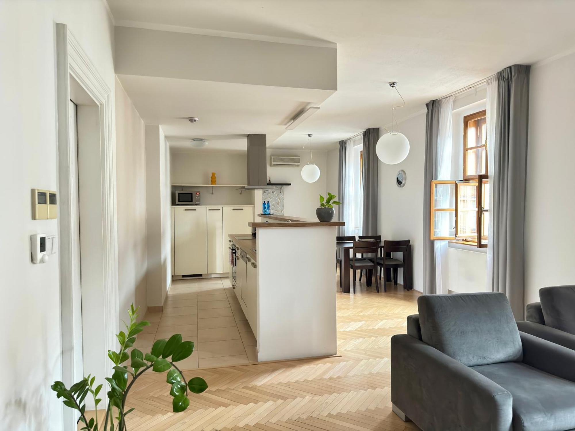 Aparthotel Rezidence Ostrovni Praga Zewnętrze zdjęcie