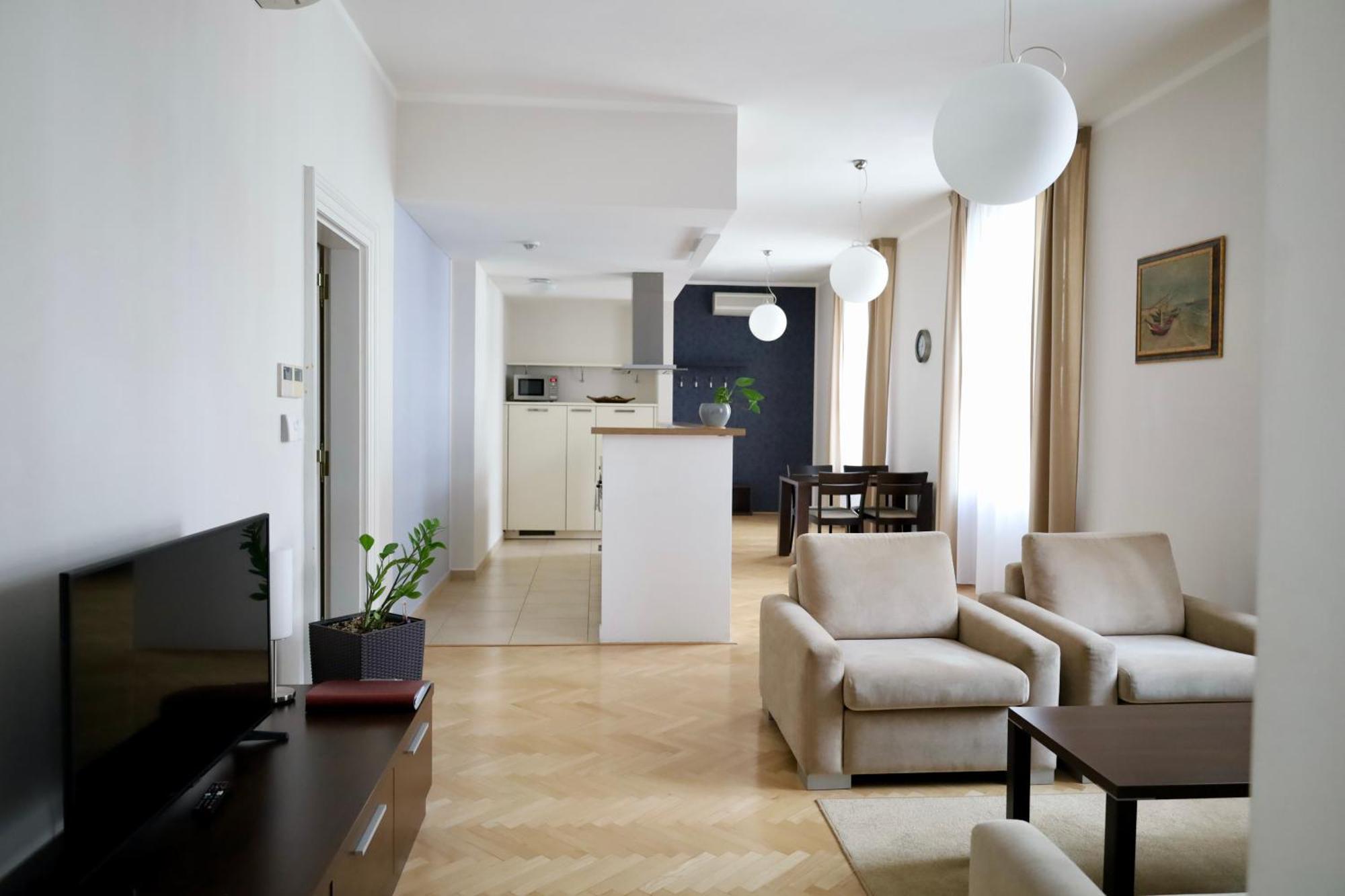 Aparthotel Rezidence Ostrovni Praga Zewnętrze zdjęcie