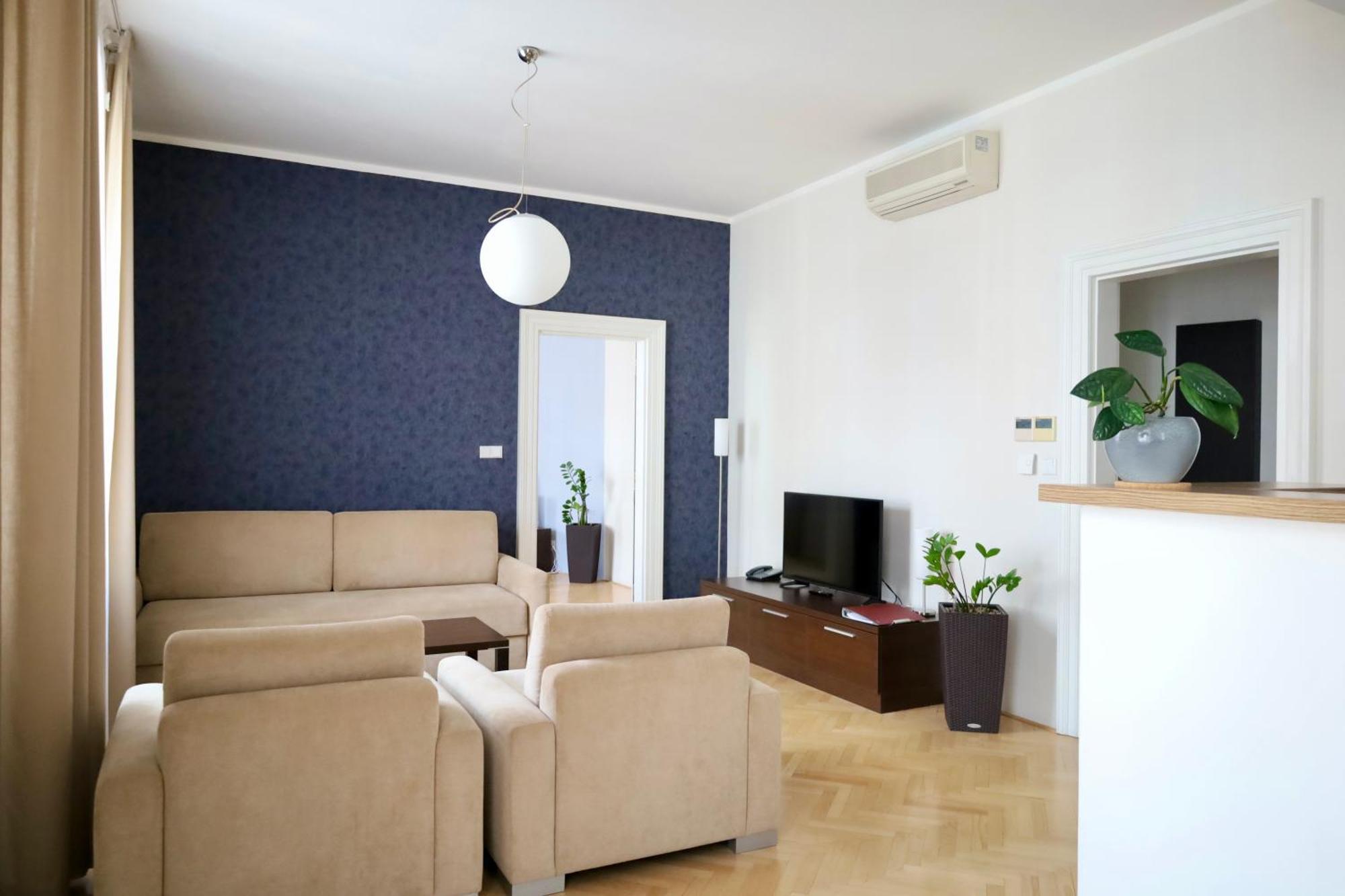 Aparthotel Rezidence Ostrovni Praga Zewnętrze zdjęcie