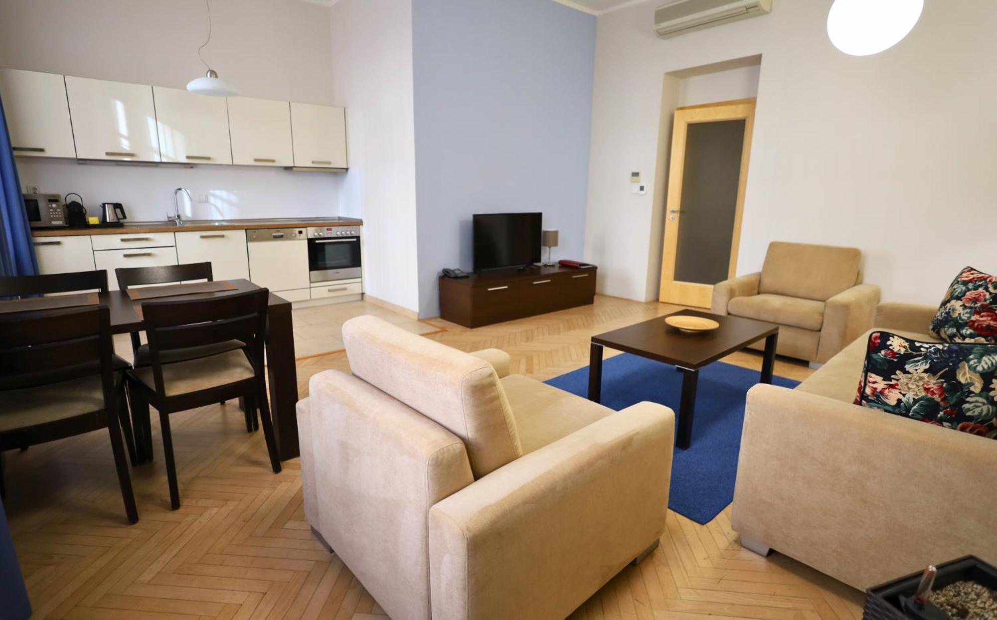 Aparthotel Rezidence Ostrovni Praga Zewnętrze zdjęcie